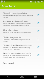 G2 Xposed - screenshot thumbnail