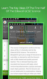 Edexcel GCSE Science Course poster 1