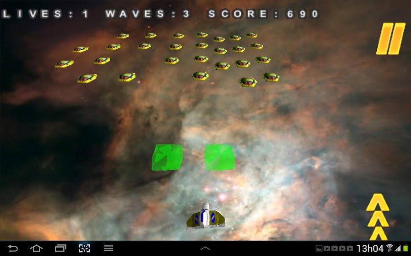 3D Mega Invaders in space game Screen 2