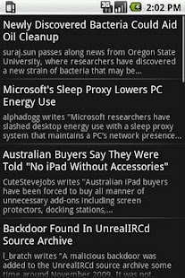 Lastest Slashdot Front Page APK for Android