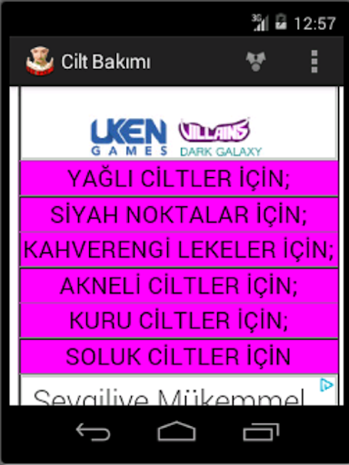 Cilt Bakımı