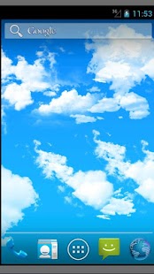 Free Cloudy sky LIVE wallpaper APK for Android