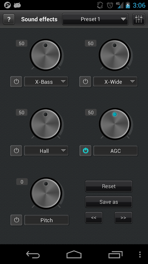 jetAudio Music Player+EQ Plus - screenshot