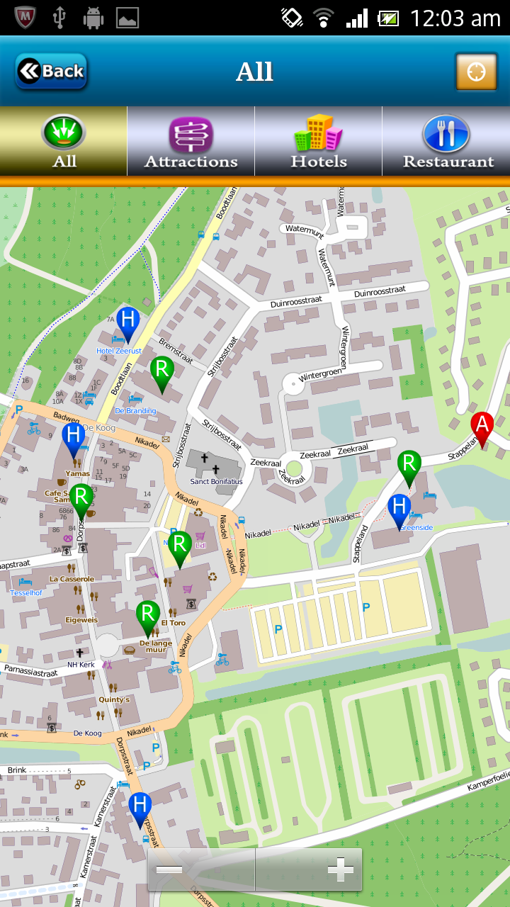 Texel Offline Map Travel Guide Screen 2