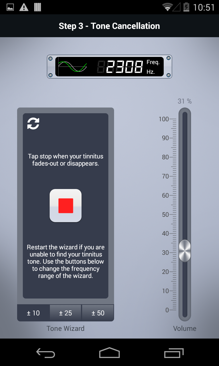 StopTinnitus Pro Screen 3