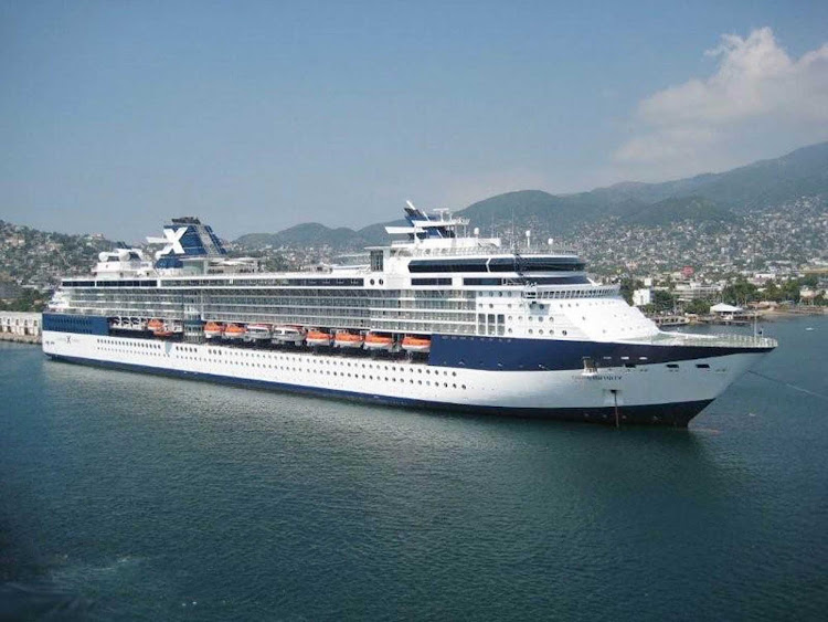 Celebrity Infinity in Acapulco, Mexico. 
