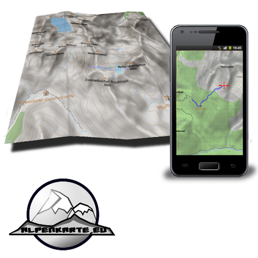 FIEMME mountain range map 旅遊 App LOGO-APP開箱王
