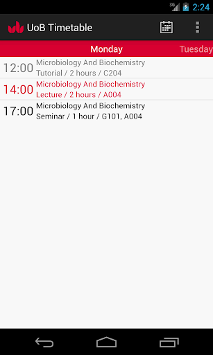 UoB Timetable