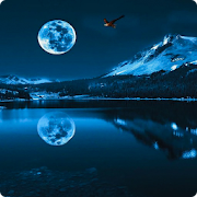 Blue Moon Live Wallpaper Hd Apps On Google Play