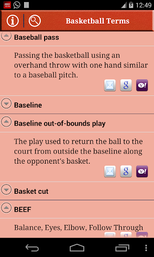 【免費教育App】Basketball Terms-APP點子