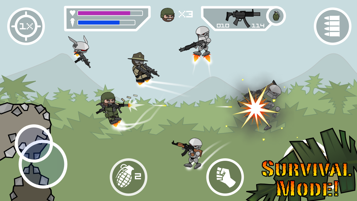   Doodle Army 2 : Mini Militia- tangkapan layar 