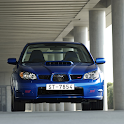 Subaru Impreza WRX Wallpaper logo