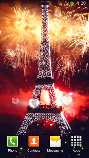 Eiffel Tower Fireworks