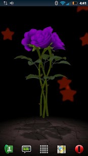 Lastest 3D Rose Bouquet Live Wallpaper APK for PC