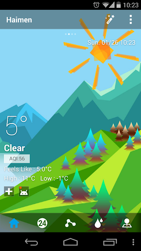 【免費天氣App】Mount Background GO Weather-APP點子