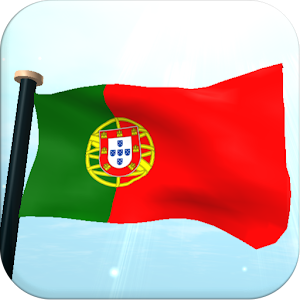 Portugal Flag 3D Wallpaper