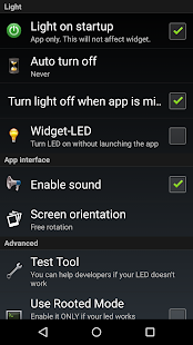 Screenshot 4 for FlashLight HD LED Pro 2.00.32 APK