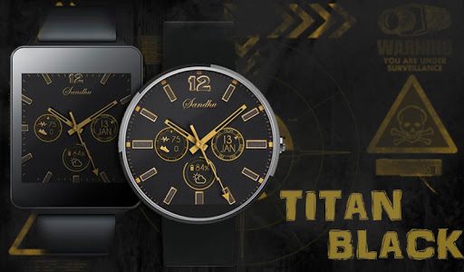 免費下載個人化APP|Black Titan Premium Wear Face app開箱文|APP開箱王