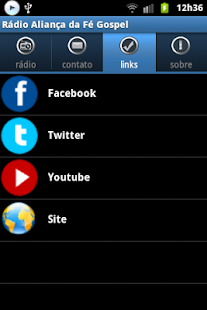 Rádio Aliança da Fé Gospel Screenshots 1
