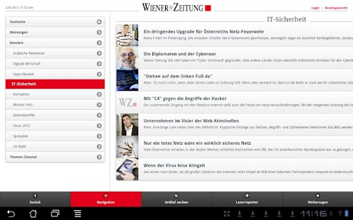 WZ mobile - Wiener Zeitung Screenshots 3