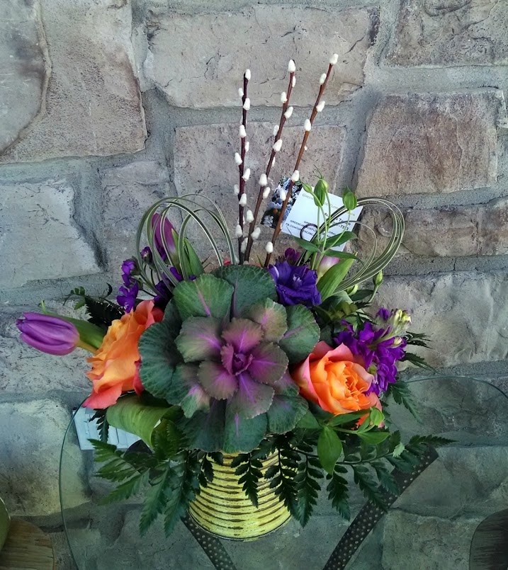Green Cascade Floral Design 9