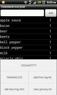 Yolanda's Grocery List Screenshots 5