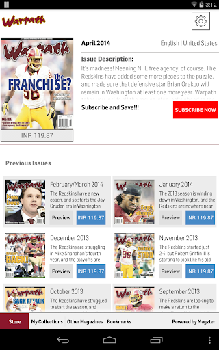 Redskins Warpath