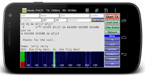 DroidPSK - PSK for Ham Radio(圖1)-速報App