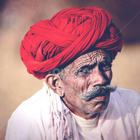Wrinkles tells a Story by Adityendra Solanki - People Portraits of Men