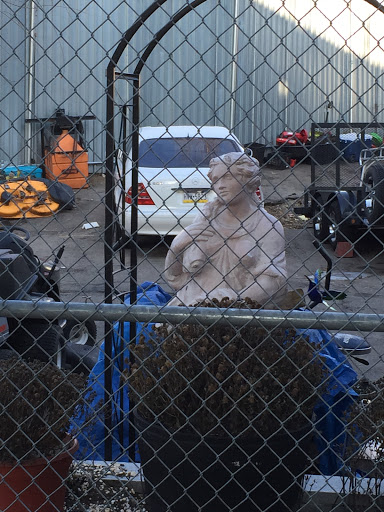 Woman Waiting Statue