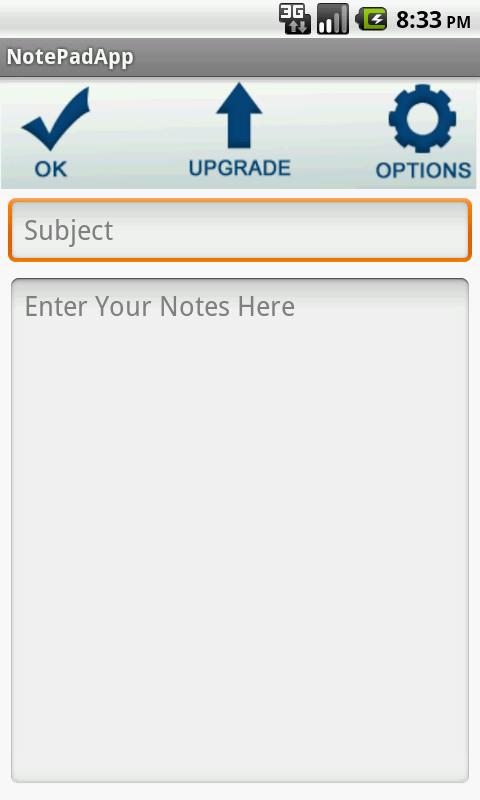 Word Pro - Notepad Screen 2