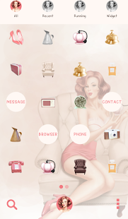 Free pinup girl perfume dodol theme APK