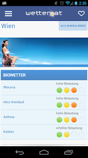 Wetter.at Live Screenshots 3