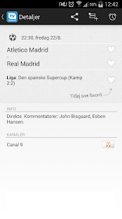 Free TVsporten.dk sport i TV APK for Android