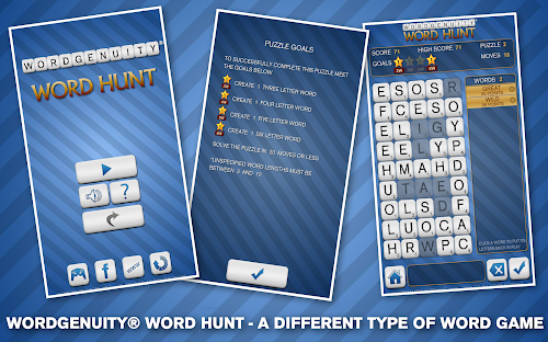 Android application Wordgenuity® Word Hunt screenshort