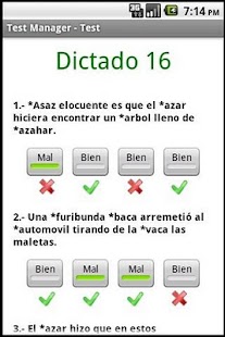 Free TestManager +Ortografía Dicta2 APK for PC