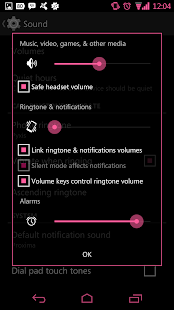 Arctic Pink CM11 AOKP Theme - screenshot thumbnail