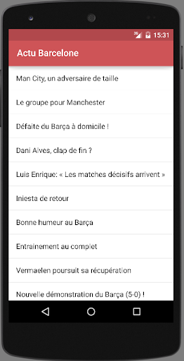 Actu Barcelone