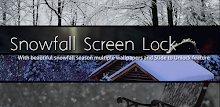 Snowfall Passcode Lock Screen APK