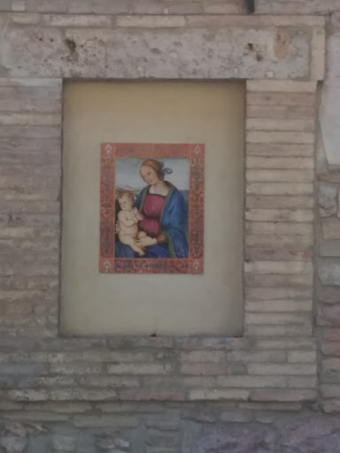 Wall Painting of Madonna 