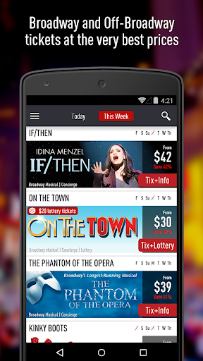 【免費娛樂App】TodayTix – NYC Theater Tickets-APP點子