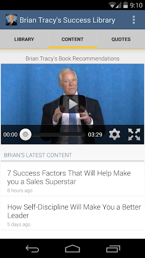 【免費通訊App】Brian Tracy's Success Library-APP點子