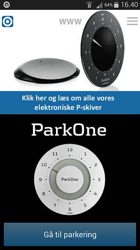 Elektronic parking disk