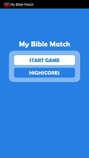My Bible Match Game
