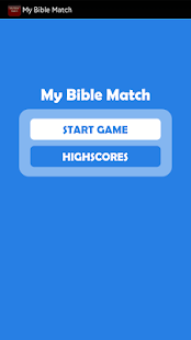 My Bible Match Game