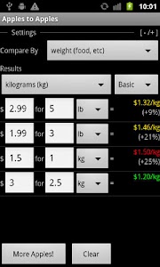 A2A Unit Price Calculator Free screenshot 1