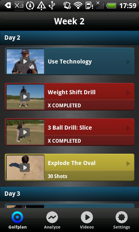 Golfplan with Paul Azinger Screen 3