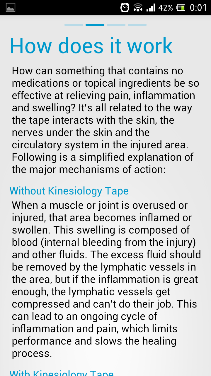 Kinesiology Tape Screen 3