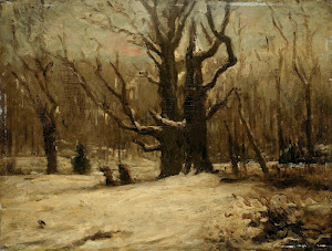 RIJKS: Gustave Courbet: Winter Landscape 1877