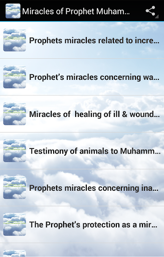 Miracles of Prophet Muhammad